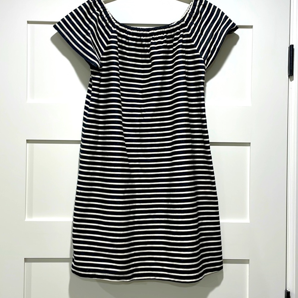 Madewell Striped Shift Dress